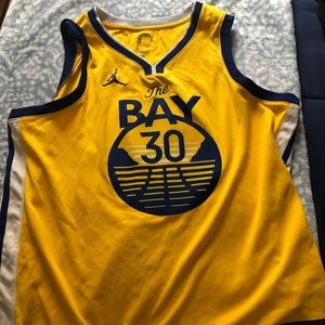 Men’s Steph Curry Warriors Jersey Size XL